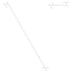 2-[2-[2-[2-[2-[2-[2-[2-[2-[2-[2-[2-[2-[2-(2-methylprop-2-enoyloxy)ethoxy]ethoxy]ethoxy]ethoxy]ethoxy]ethoxy]ethoxy]ethoxy]ethoxy]ethoxy]ethoxy]ethoxy]ethoxy]ethyl 2-methylprop-2-enoate; 2-[2-(2-methylprop-2-enoyloxy)ethoxy]ethyl 2-methylprop-2-enoate