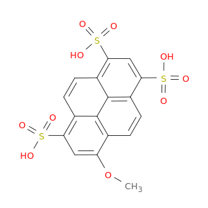 1,3,6-Pyrenetrisulfonic acid, 8-methoxy-
