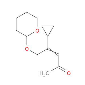 4-环丙基-5-[(四氢-2H-吡喃-2-基)氧]-3-戊烯-2-一