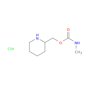 piperidin-2-ylmethyl N-methylcarbamate hydrochloride