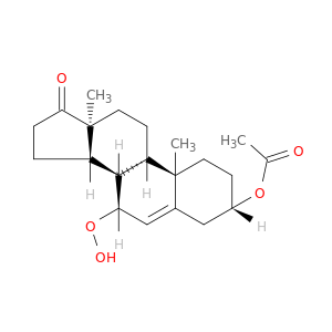 Androst-5-en-17-one,3-(acetyloxy)-7-hydroperoxy-, (3b,7b)- (9CI)