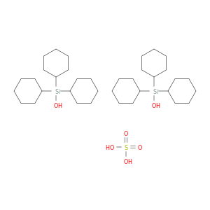 Silanol, tricyclohexyl-, sulfate (2:1)