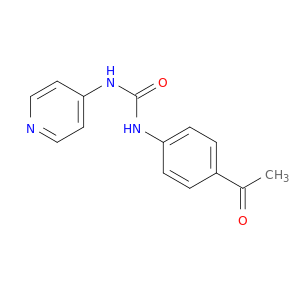 Urea, N-(4-acetylphenyl)-N'-4-pyridinyl-