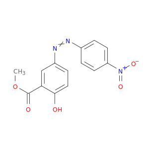 Benzoic acid, 2-hydroxy-5-[(4-nitrophenyl)azo]-, methyl ester