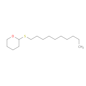 2H-Pyran, 2-(decylthio)tetrahydro-