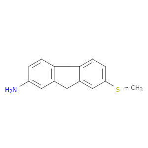 9H-Fluoren-2-amine,7-(methylthio)-