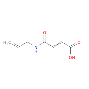 4-oxo-4-(2-propen-1-酰基氨基)-2-丁香酸