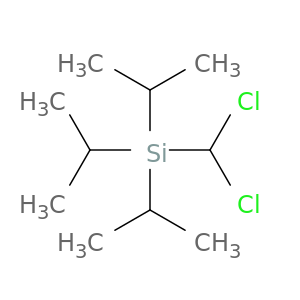 Silane, (dichloromethyl)tris(1-methylethyl)-