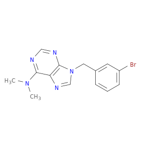 9H-Purin-6-amine,9-[(3-bromophenyl)methyl]-N,N-dimethyl-