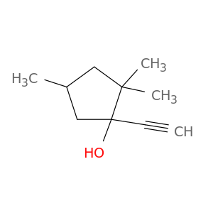 Cyclopentanol, 1-ethynyl-2,2,4-trimethyl-