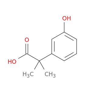 2-(3-Hydroxyphenyl)-2-methylpropanoic Acid