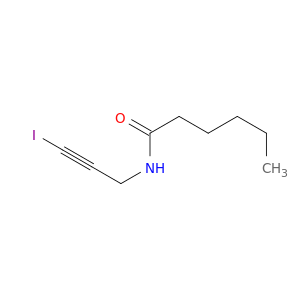 Hexanamide, N-(3-iodo-2-propynyl)-
