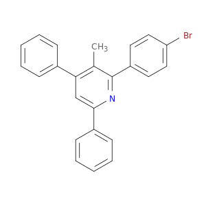 Pyridine, 2-(4-bromophenyl)-3-methyl-4,6-diphenyl-