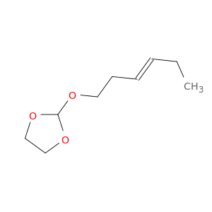 1,3-二氧戊烷,2-(3-己酰氧基)-,(E)-