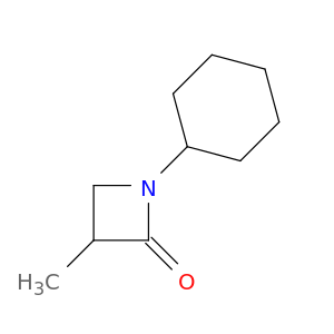 2-Azetidinone, 1-cyclohexyl-3-methyl-