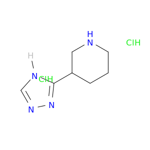 3-(4H-1,2,4-Triazol-3-yl)piperidine dihydrochloride