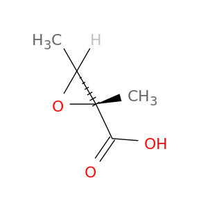 Oxiranecarboxylic acid, 2,3-dimethyl-, (2R,3R)-