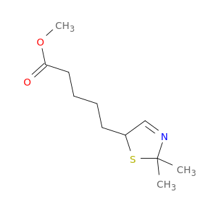 5-Thiazolepentanoic acid, 2,5-dihydro-2,2-dimethyl-, methyl ester