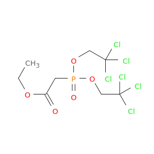 Acetic acid, [bis(2,2,2-trichloroethoxy)phosphinyl]-, ethyl ester