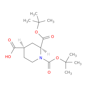 1,2,4-哌啶三羧酸,1,2-双(1,1-二甲基乙基)酯,(2R,4S)-rel-