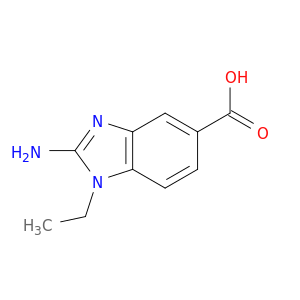 2-amino-1-ethyl-1H-1,3-benzodiazole-5-carboxylic acid