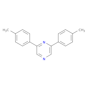 Pyrazine, 2,6-bis(4-methylphenyl)-