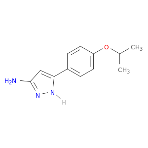 1H-Pyrazol-3-amine, 5-[4-(1-methylethoxy)phenyl]-