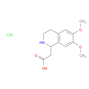 2-(6,7-Dimethoxy-1,2,3,4-tetrahydroisoquinolin-1-yl)acetic Acid Hydrochloride