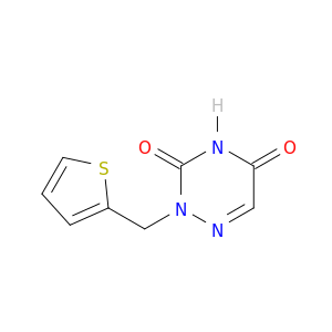1,2,4-Triazine-3,5(2H,4H)-dione, 2-(2-thienylmethyl)-