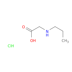 2-(propylamino)acetic acid hydrochloride