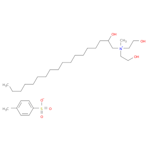 1-十八烷烷烃,2-羟基-N,N-双(2-羟乙基)-N-甲基-,4-甲基苯磺酸盐(1：1)