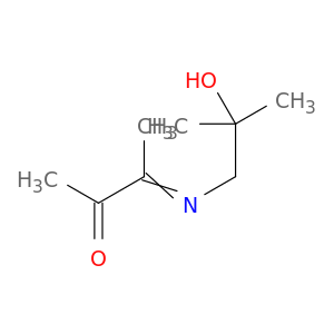 2-Butanone, 3-[(2-hydroxy-2-methylpropyl)imino]-