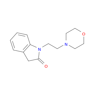2H-Indol-2-one, 1,3-dihydro-1-[2-(4-morpholinyl)ethyl]-