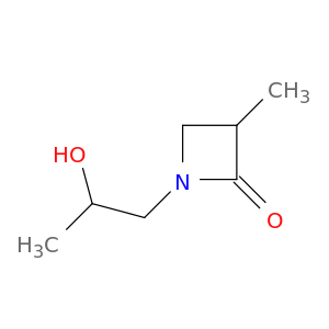 2-Azetidinone, 1-(2-hydroxypropyl)-3-methyl-