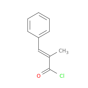 2-Propenoyl chloride, 2-methyl-3-phenyl-, (2E)-