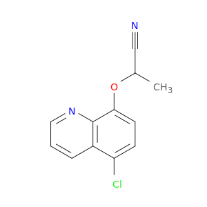 Propanenitrile, 2-[(5-chloro-8-quinolinyl)oxy]-
