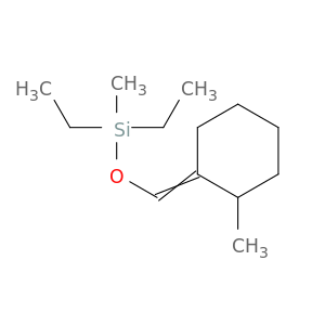 Silane, diethylmethyl[(2-methylcyclohexylidene)methoxy]-