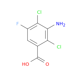 3-Amino-2,4-dichloro-5-fluorobenzoic acid
