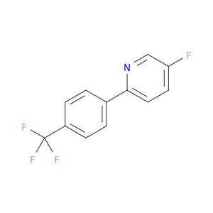 Pyridine, 5-fluoro-2-[4-(trifluoromethyl)phenyl]-