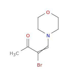 3-Buten-2-one, 3-bromo-4-(4-morpholinyl)-