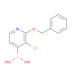 2-Benzyloxy-3-chloropyridine-4-boronic acid