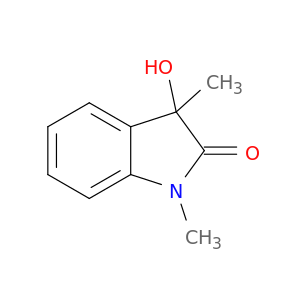 2H-Indol-2-one, 1,3-dihydro-3-hydroxy-1,3-dimethyl-