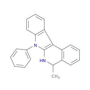 5H-Indolo[2,3-c]isoquinoline, 5-methyl-7-phenyl-