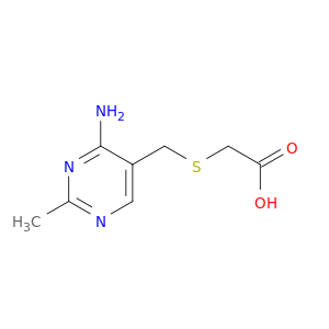 2-[(4-amino-2-methyl-pyrimidin-5-yl)methylsulfanyl]acetic acid