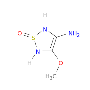1,2,5-噻二唑-3-胺,4-甲氧基,1氧化物