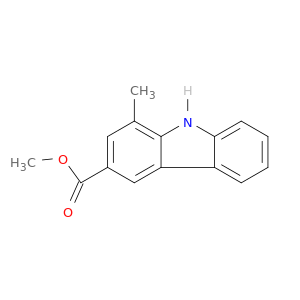 9H-Carbazole-3-carboxylic acid, 1-methyl-, methyl ester