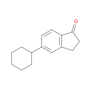 1H-Inden-1-one, 5-cyclohexyl-2,3-dihydro-