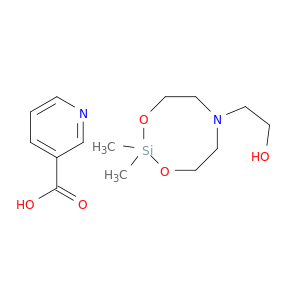 2,2-DIMETHYL-1,3-DIOXA-6-AZA-2-SILACYCLOOCTANE-6-ETHANOL NICOTINATE