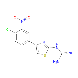Guanidine, [4-(4-chloro-3-nitrophenyl)-2-thiazolyl]-