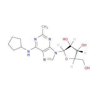 Adenosine, N-cyclopentyl-2-methyl-